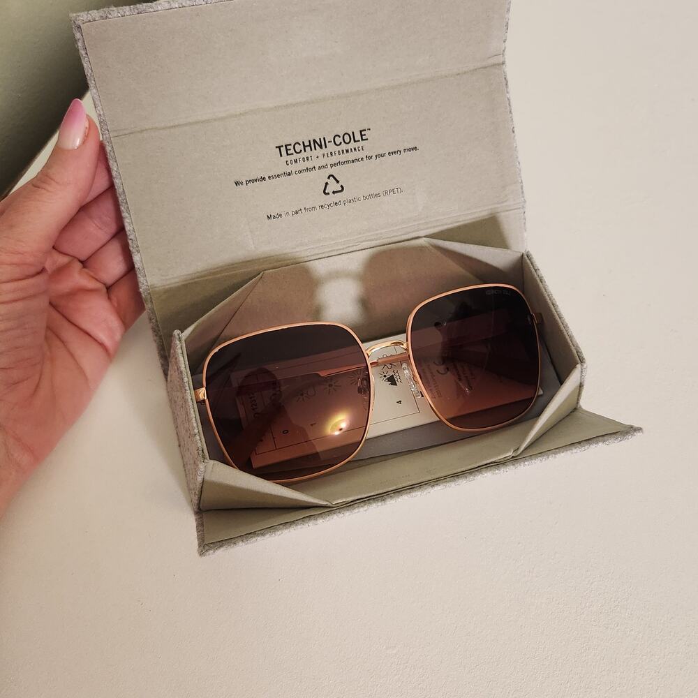 KENNETH COLE New York Sunglasses 28T, Shiny Rose Gold - Picture 9 of 10